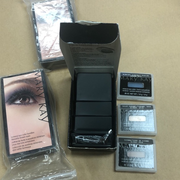 Mary Kay Makeup Lot Of 3 Mary Kay Mineral Eye Color Bundle For